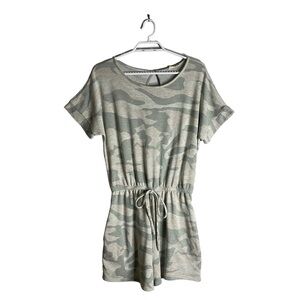Oddy Women's Soft Knit Patterned Loungewear Romper
